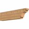 Ekena Millwork Mediterranean Smooth Rafter Tail, Western Red Cedar, 5 1/2"W x 12"H x 48"L RFT06X12X48MED00SWR - alternate 1